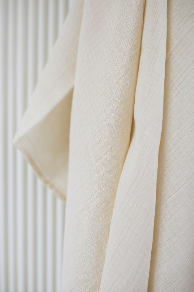 100% Organic Cotton Muslin Blankets Unbleached Undyed